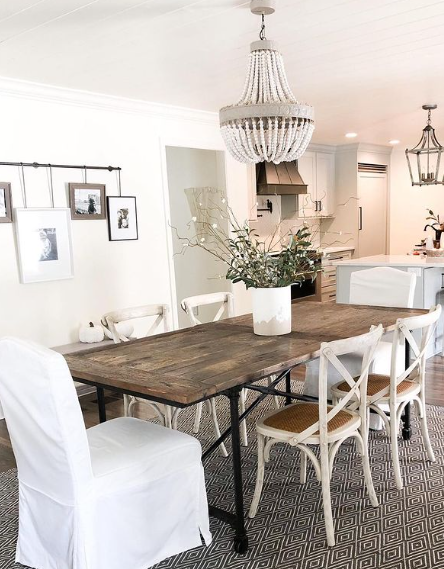 Farmhouse dining sales room sets