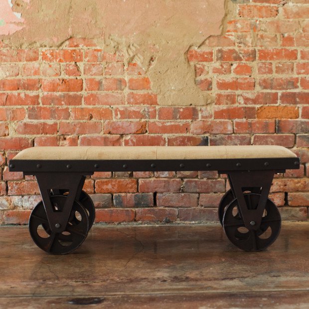 Iron Cart coffee table
