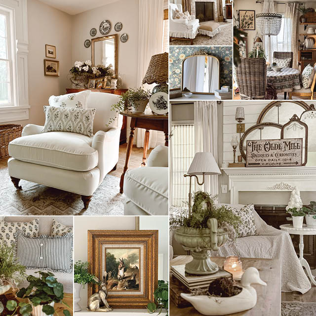 COTTAGECORE CHARM | Shop Sales Events Antique Farmhouse