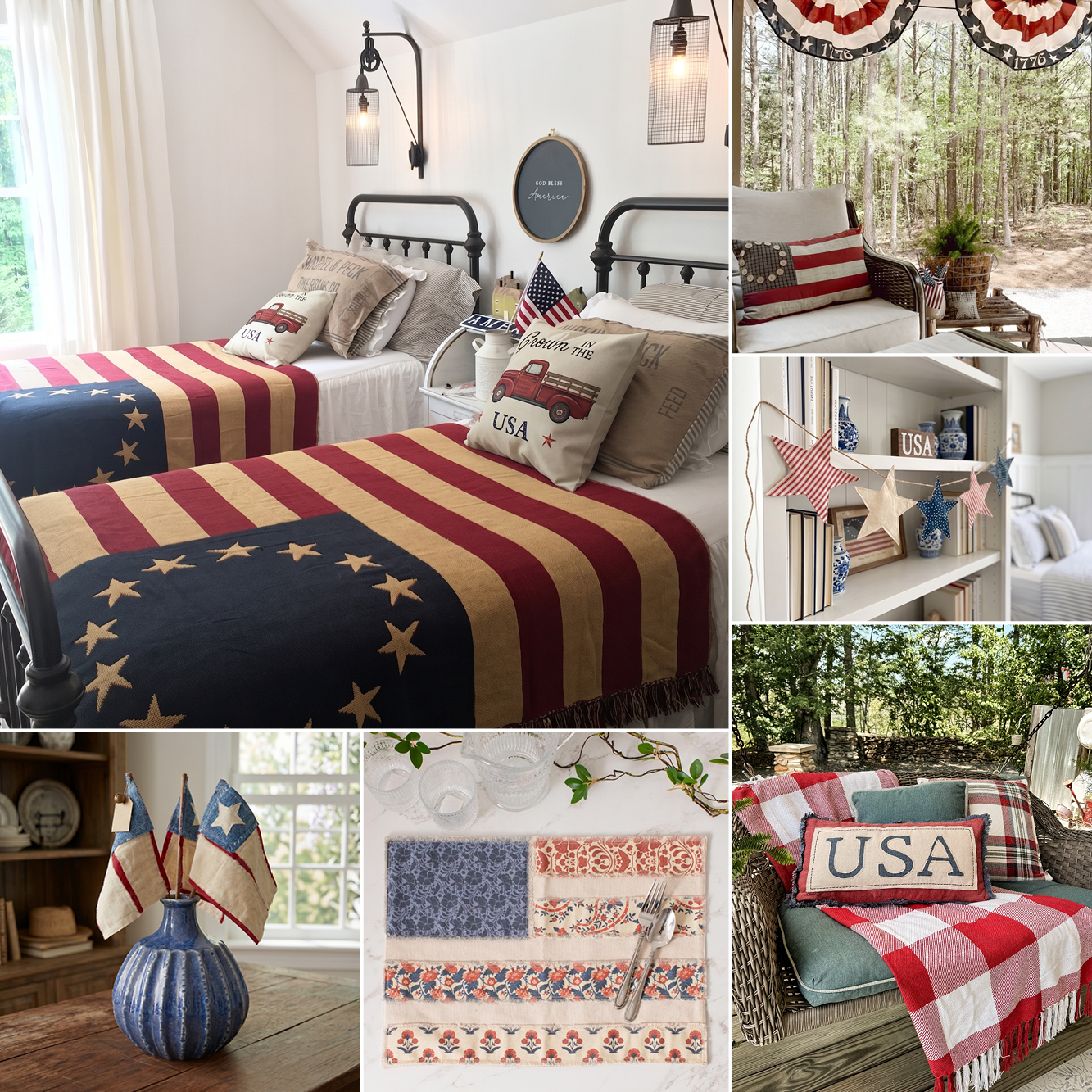 STITCHED IN STARS & STRIPES