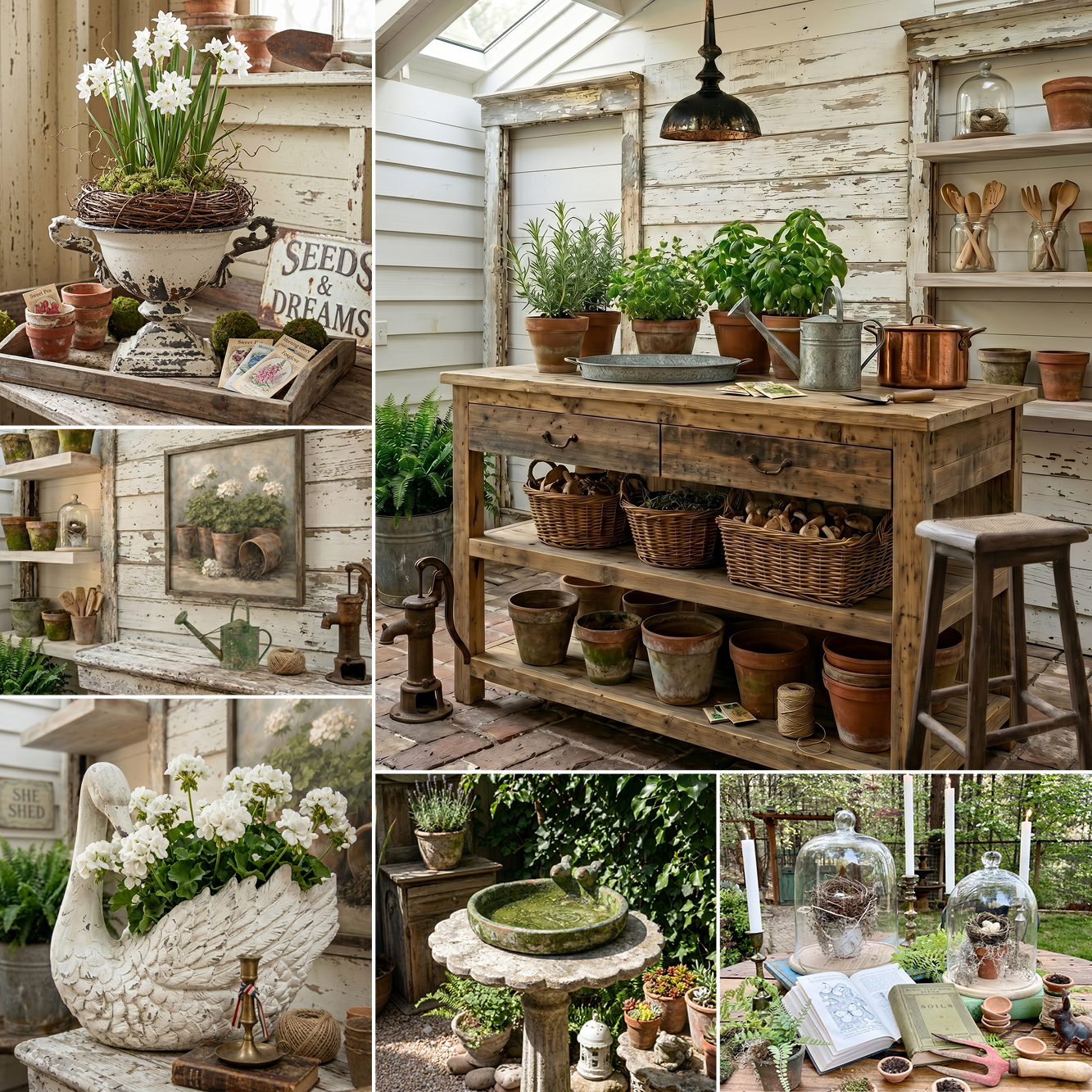 THE GARDENER'S SHED