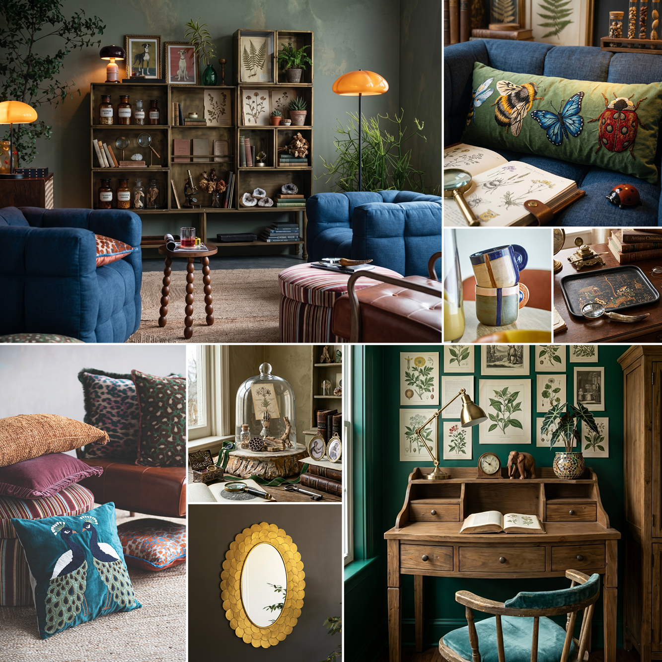 THE COLLECTOR'S STUDY