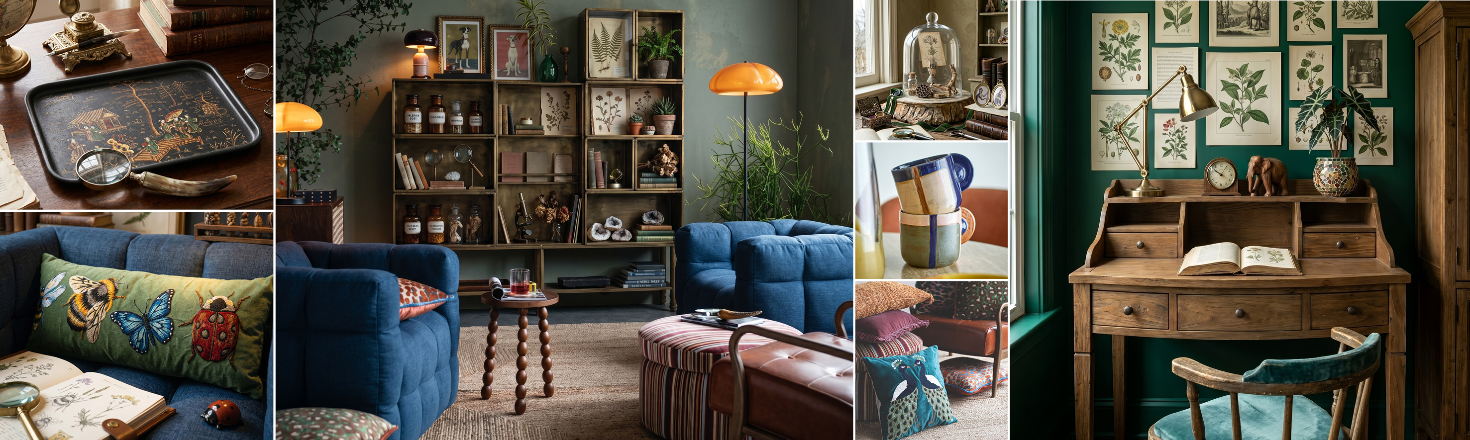 THE COLLECTOR'S STUDY