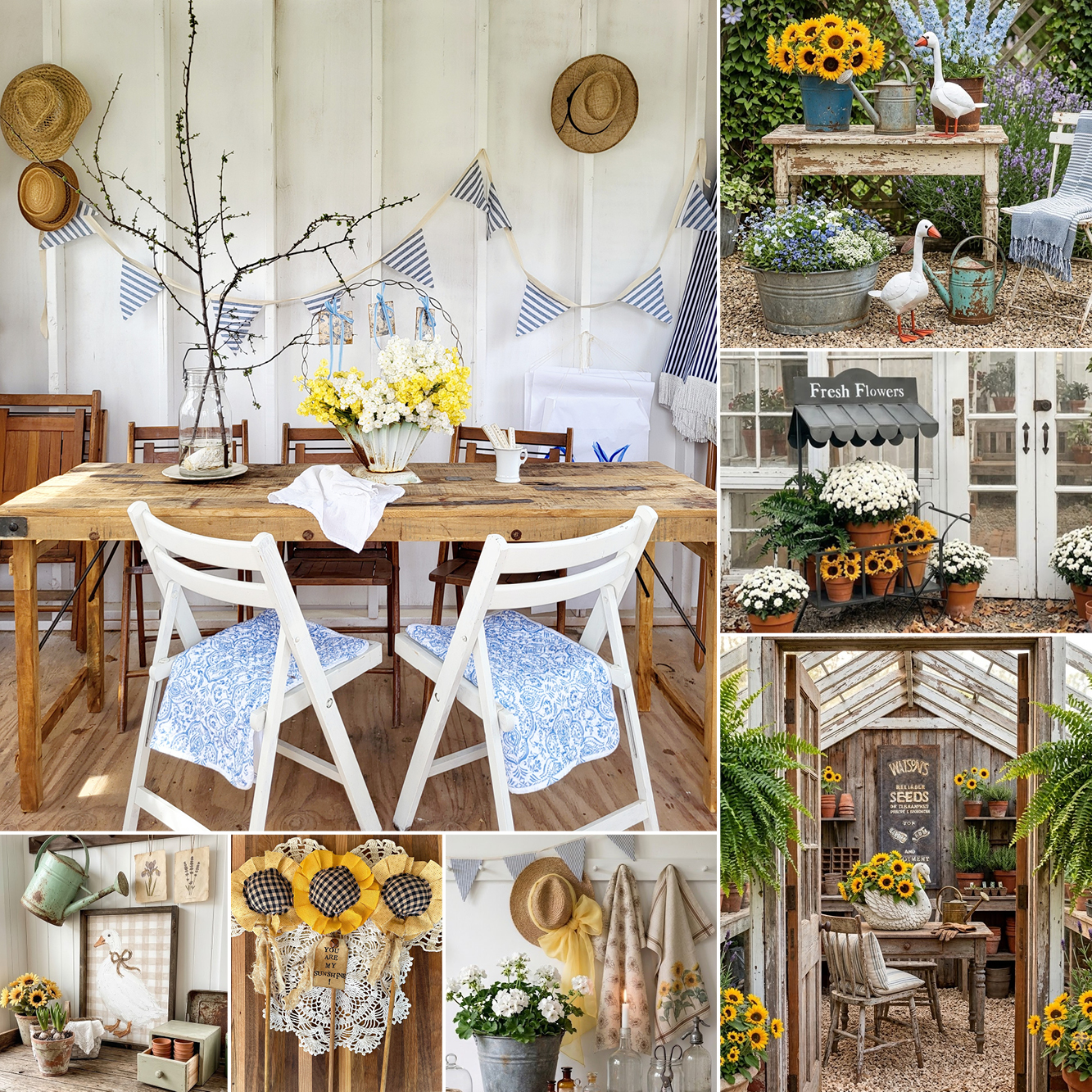THE SUNFLOWER PATCH