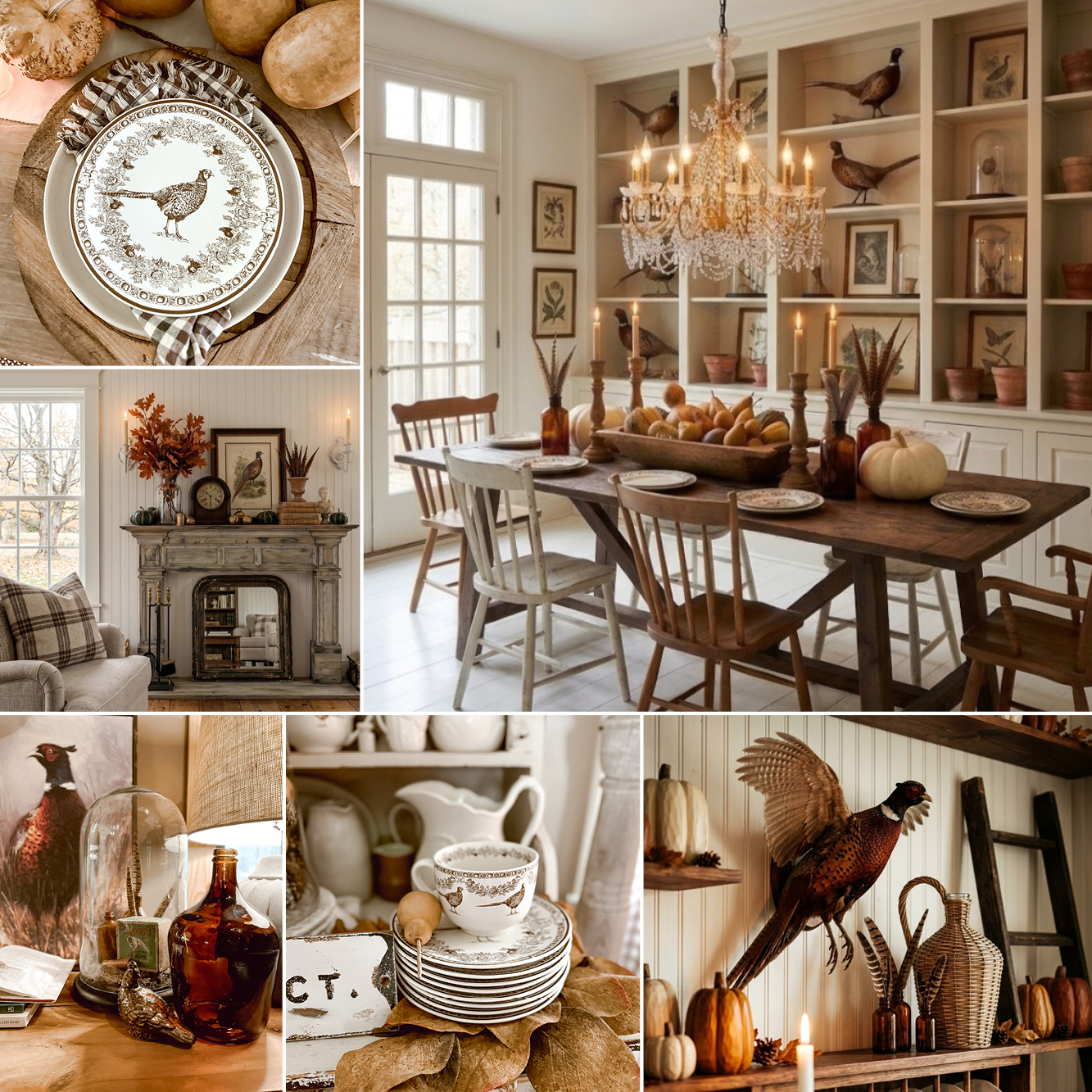 PHEASANT AND PINE