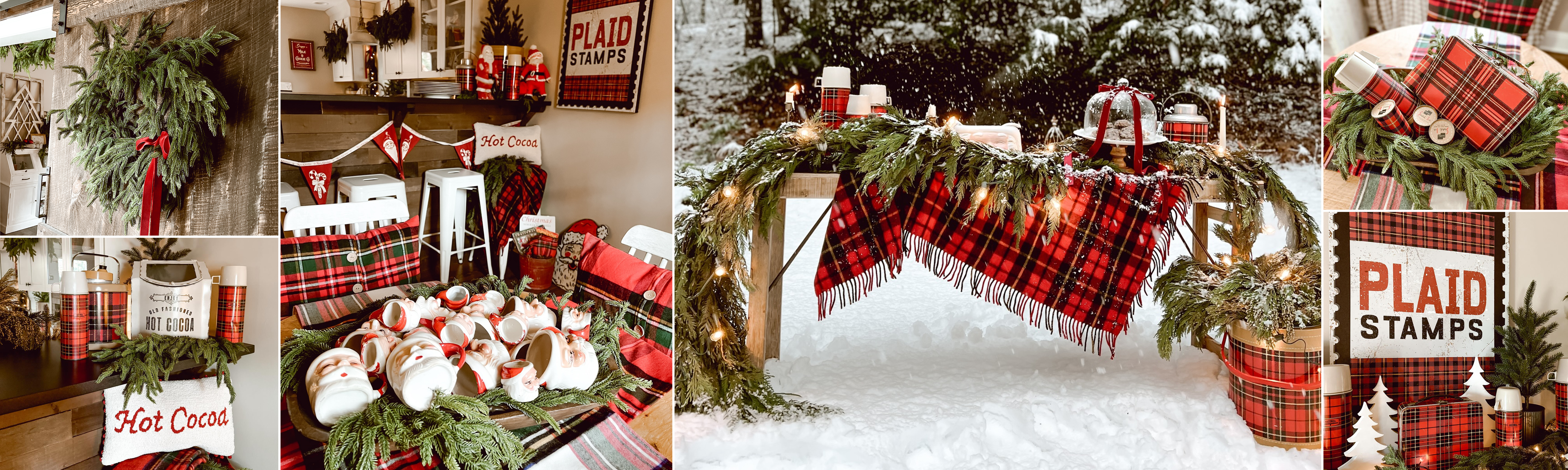 POSTMARKED IN PLAID