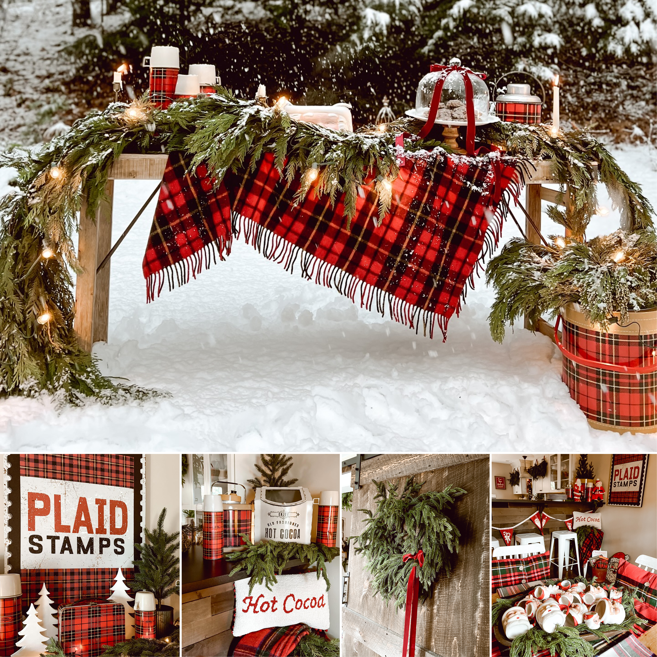 POSTMARKED IN PLAID