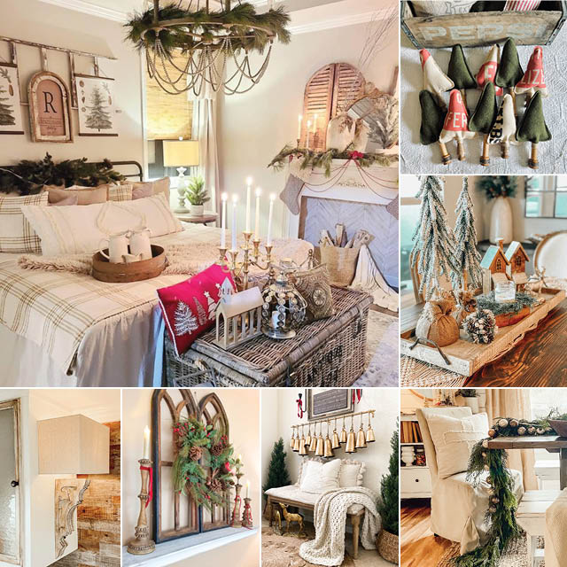 COZY CHRISTMAS COTTAGE | Shop Sales Events Antique Farmhouse