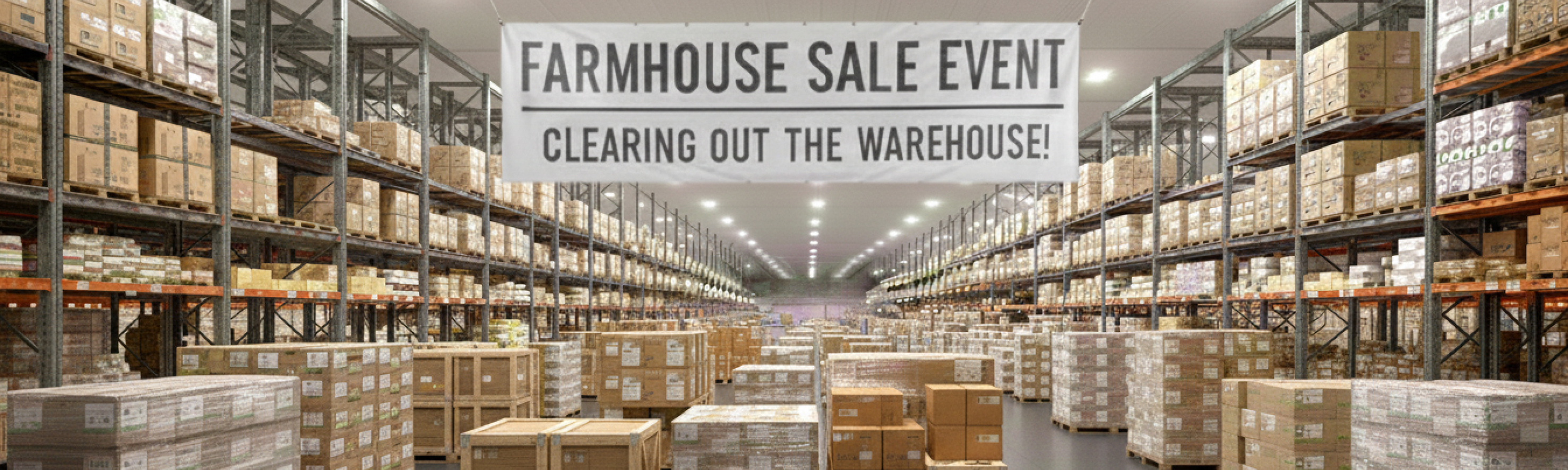 YEAR-END WAREHOUSE SALE