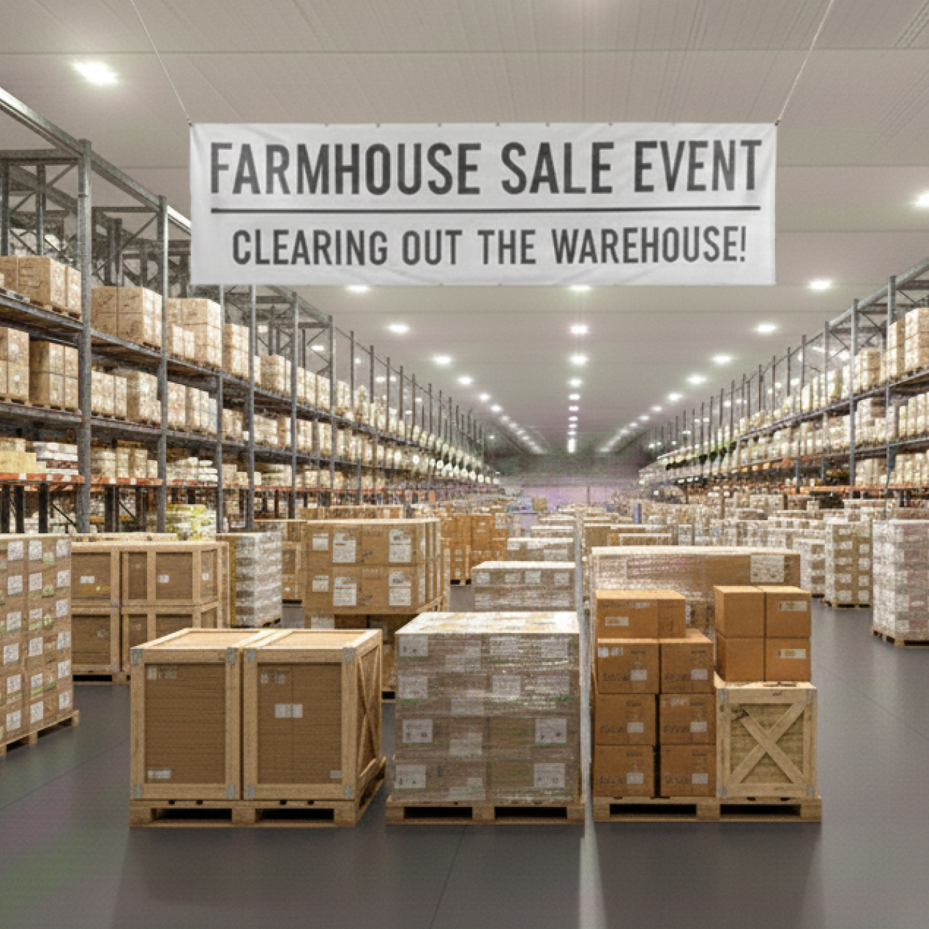 YEAR-END WAREHOUSE SALE