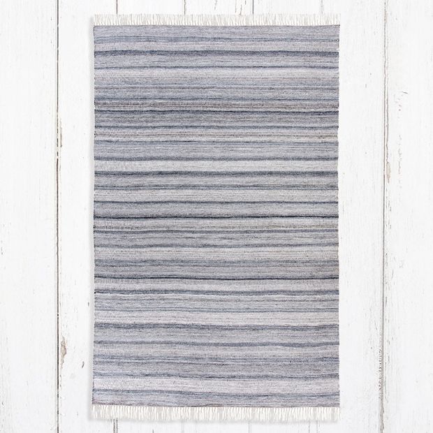 Striped Pattern Indoor/Outdoor Rug | Antique Farmhouse
