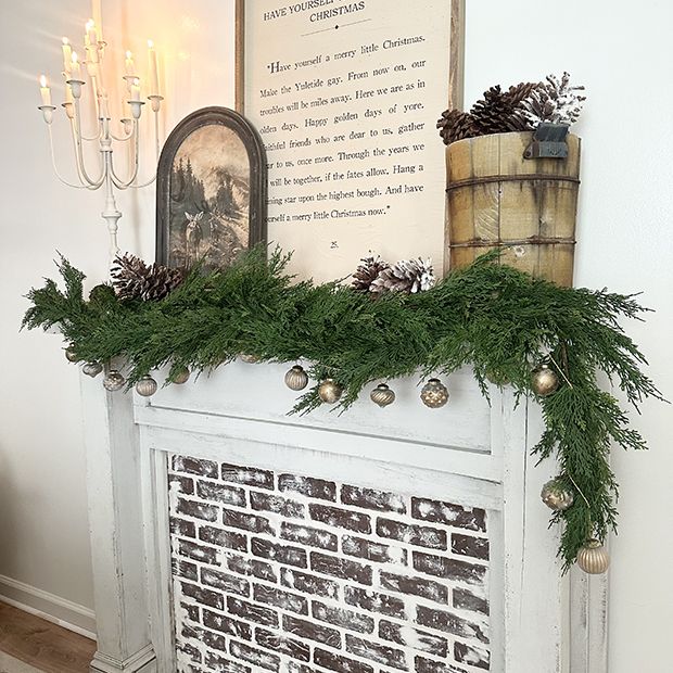 Decorative Woodland Cedar Garland