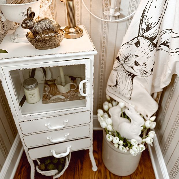 Functional Farmhouse Storage and Decor