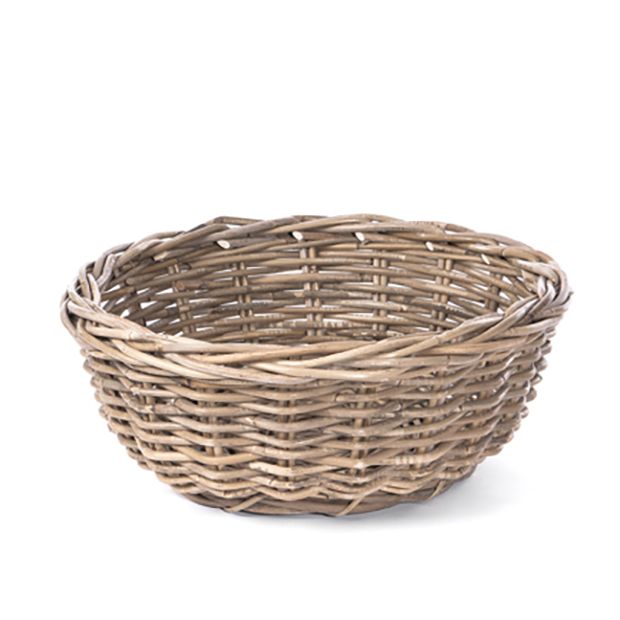 Woven Rattan Bowl | Antique Farmhouse