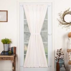 Classically Simple Door Curtain Panel