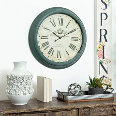Distressed Farmhouse Wall Clock