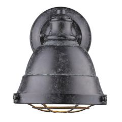 Black Patina 1 Light Bath Vanity