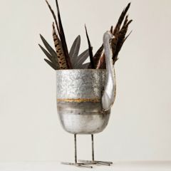Galvanized Turkey Bucket Or Planter