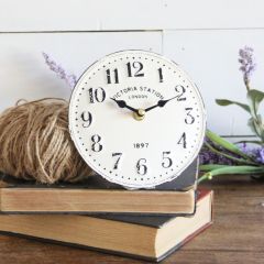 Victoria Station Table Clock