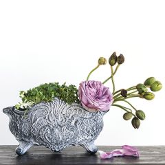 Vintage Inspired Cast Iron Cachepot