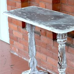 Country Chic Distressed Console Table