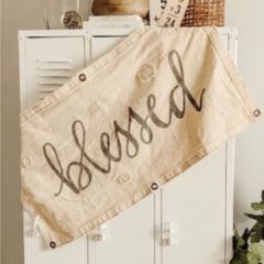 Blessed Canvas Banner