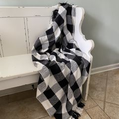 Buffalo Check Farmhouse Throw Blanket