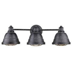 Black Patina 3 Light Bath Vanity