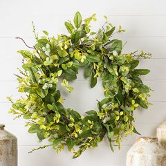 Simply Sweet Mixed Foliage Wreath