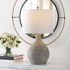 Distressed Contemporary Table Lamp
