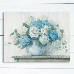 Hydrangea In Vase Wall Art