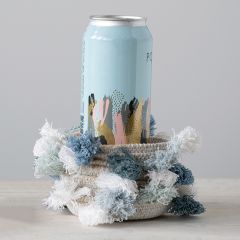 Tasseled Seagrass Coasters Set of 4