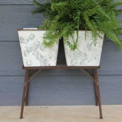 Double Square Tub on Stand