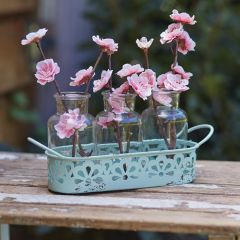 3 Jar Vase Caddy Accent Piece
