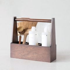3 Section Espresso Finish Caddy
