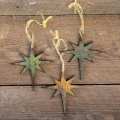 North Star Ornaments Set of 3