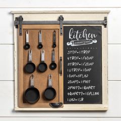Wall Mount Kitchen Conversion Chart With Tools