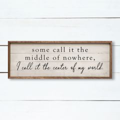 Middle of Nowhere Wall Art