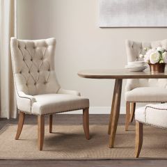 Tufted Back Accent Chair