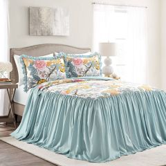 Spring Florals Bedspread Set