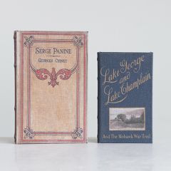 Book Boxes Hidden Storage Set of 2