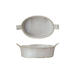 Oval Stoneware Mini Baker Dish