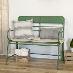 Bright Metal Garden Bench