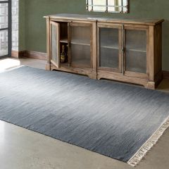 Reversible Wool Flatweave Rug