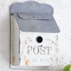 Embossed Metal Post Box