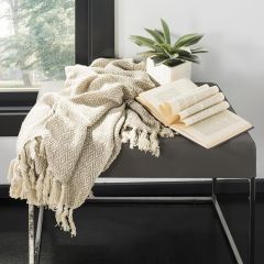 Diamond Pattern Cotton Throw Blanket