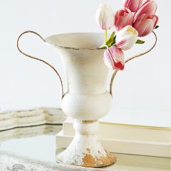 Old World Iron Urn Narrow