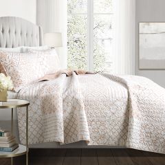 3 Piece Patchwork Quilt Set