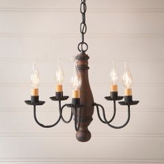 5 Arm Classic Accents Chandelier