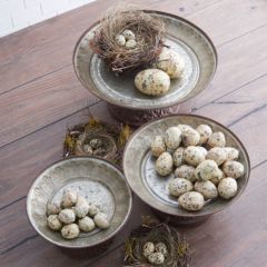 Decorative Paper Mache Eggs Set of 12